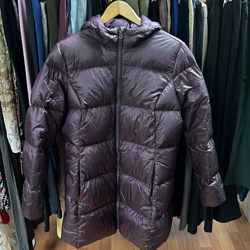 Purple Eddie Bauer Down Coat Size XL EV 550